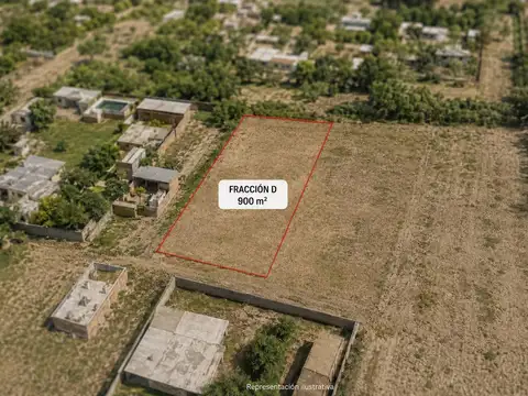Terreno 900 m² a metros de Carril Godoy Cruz