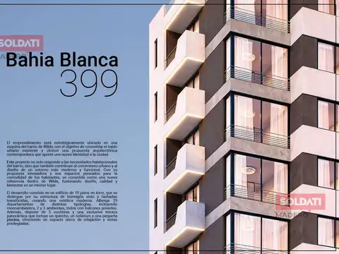 Venta. Monoambiente. En construcción. Financiado en pesos. Wilde.