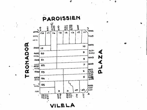 Lote con demolicion , USAB 2 PB+4 PISOS