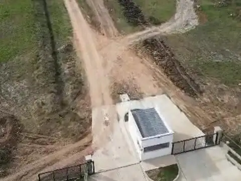 camino viejo y rosas