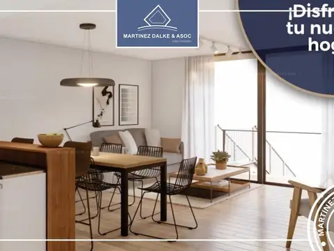 Departamento en Venta de 2 ambientes