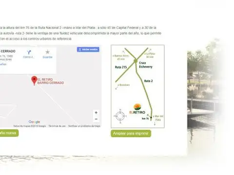 Ruta 2  y km 76
