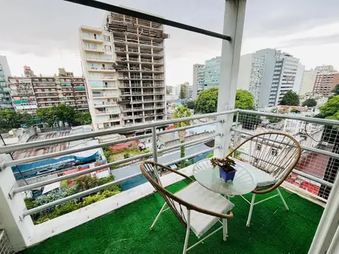 Depto vista abierta muy luminoso! Amoblado.