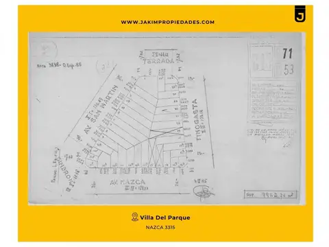 Terreno en Venta en Villa del Parque, USD 380.000