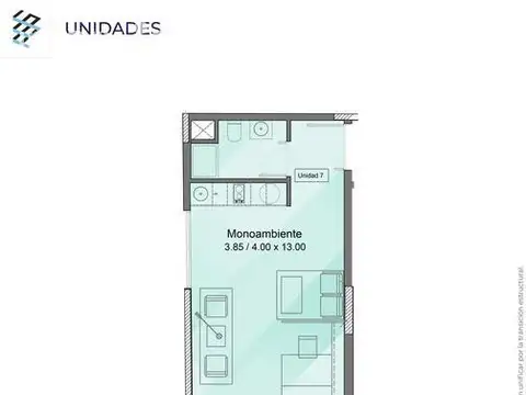 Departamento en Venta Apto profesional