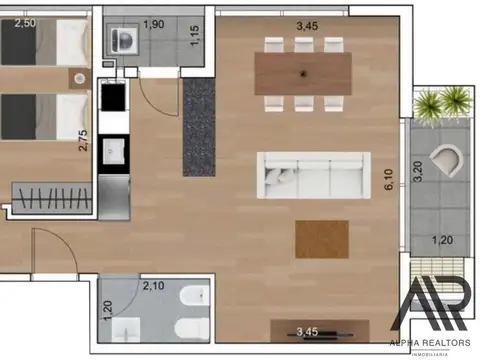 Departamento en Venta en Punta Gorda, USD 289.000
