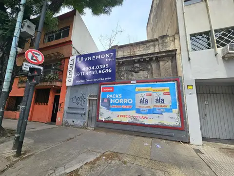 Terreno para uso comercial en Caballito / Parque Chacabuco en Alquiler