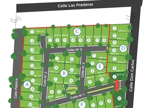 Terreno en Venta en Vistalba, USD 34.000