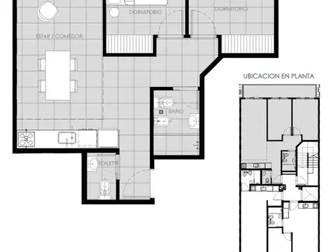 Departamento en Venta de 3 ambientes