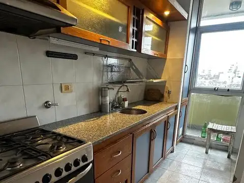 Departamento 2 ambientes con 2 baños