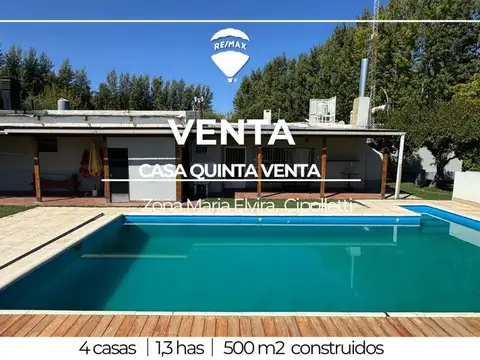 CASA QUINTA VENTA GENERAL FERNANDEZ ORO