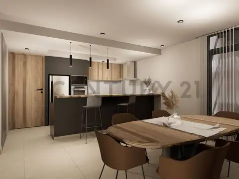 Casa 3 ambientes con 2 baños