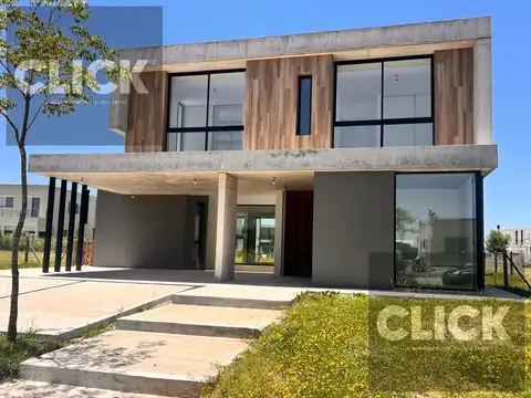 Venta - Casa 5 ambientes a Estrenar en barrio privado Puertos del Lago - Riberas - Escobar