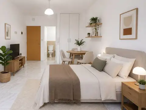 ALQUILER DE DEPARTAMENTO MONOAMBIENTE CON SUM Y PILETA CASEROS