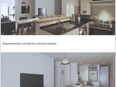 Departamento en Venta de 1 dormitorio