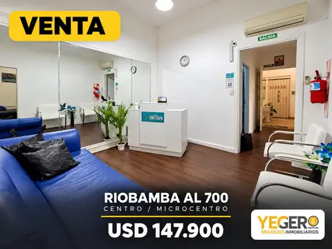 VENTA PB 4 AMB 2 BAÑOS RIOBAMBA Y CORDOBA FINANCIA PERMUTA