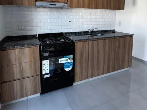Departamento 2 ambientes con 2 baños