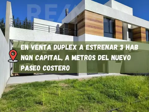 VENTA CASA TIPO DUPLEX DE TRES DORMITORIOS EN NQN