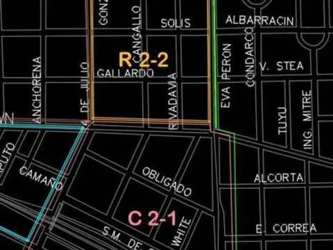 Terreno en Venta 48,97  mts Fondo