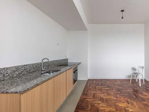 Depto Tipo Casa 2 ambientes con 2 baños