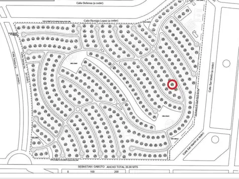 Terreno en Venta de 602,0 m2