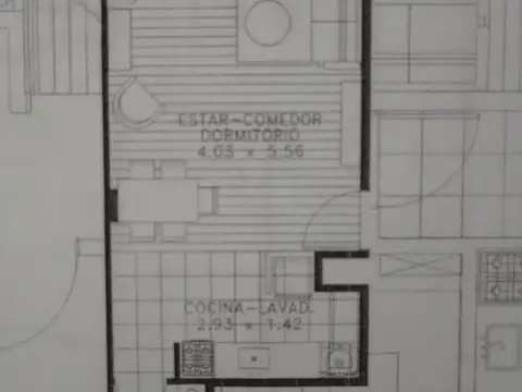 LINIERS. RAMON FALCON 6600. MONOAMBIENTES LATERAL BALCON ( A ESTRENAR )