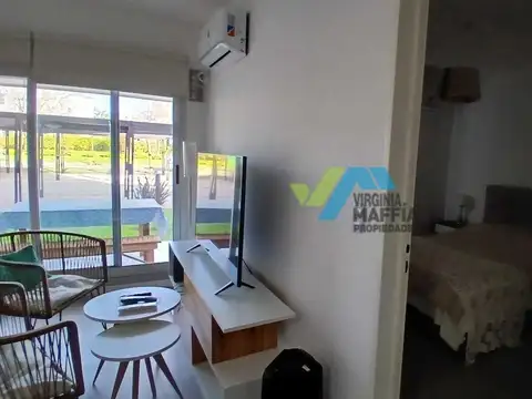 ALQUILER ANUAL DEPARTAMENTO 2 AMBIENTES LAGOON PILAR CON JARDIN Y PARRILLA 1000