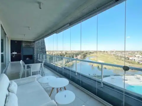 Alquiler anual departamento 3 dormitorios  Duplex vista al Golf en  Yoo Nordelta