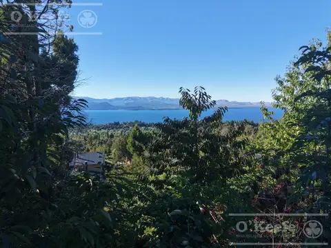 Terreno en venta con vista al lago en km 6 Av Pioneros