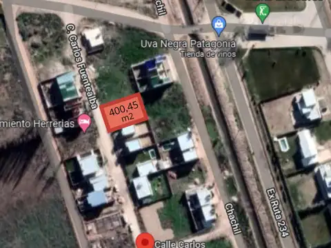 Terreno de 400m2 excelente lote  HERRERIAS - Centenario