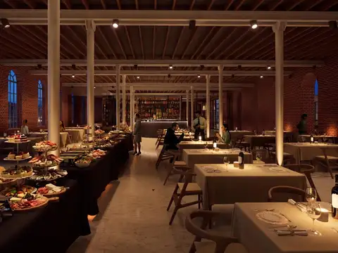 Excelente oficina en planta baja de Palacio Molina- Barracas