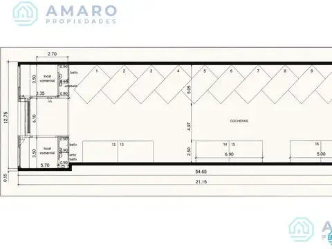 Terreno en Venta de 702,0 m2
