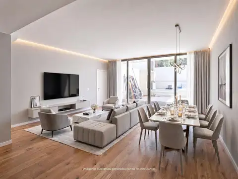 Casa 4 ambientes con 2 baños