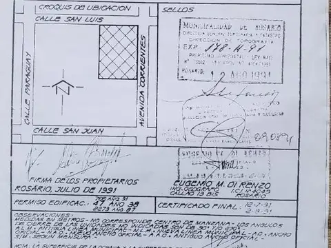 IMPORTANTE ESQUINA CORRIENTES Y SAN LUIS