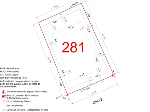 Terreno en Venta en Area 60, USD 12.700
