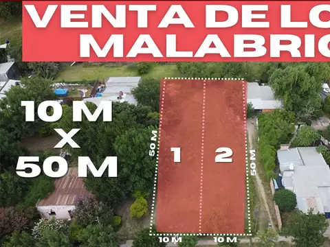 Lote en Malabrigo, de 500 Mts2