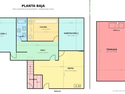 Depto Tipo Casa en Venta 6 años