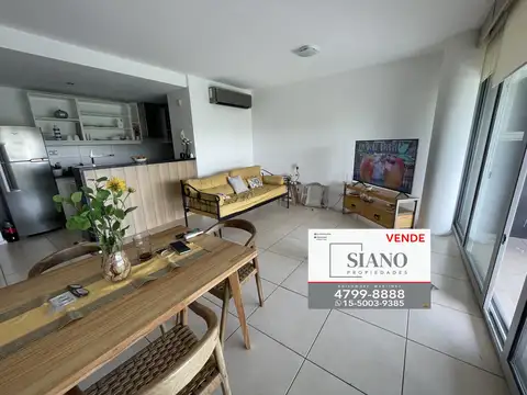 Departamento 3 ambientes con 2 baños