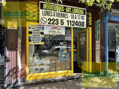 Local en EXCELENTE zona comercial del centro marplatense