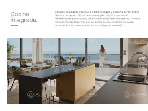 Venta apartamento 1 dormitorio playa brava Punta del Este