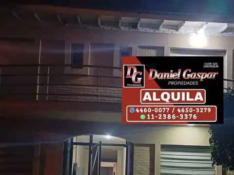 ALQUILER – DEPARTAMENTO 3 AMBIENTES C/LAVADERO – SAN JUSTO