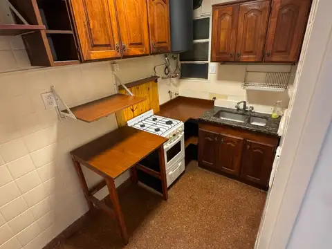 Departamento 2 ambientes con 1 baño