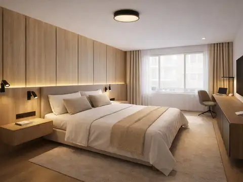 Departamento 2 ambientes con 1 baño