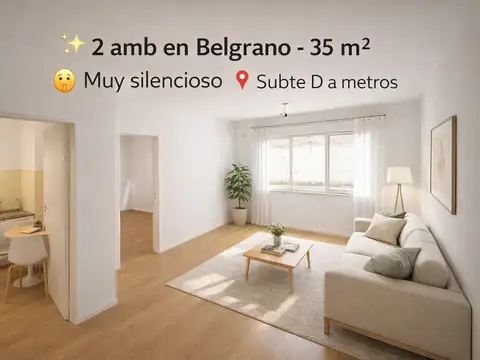 Departamento en Venta de 2 ambientes