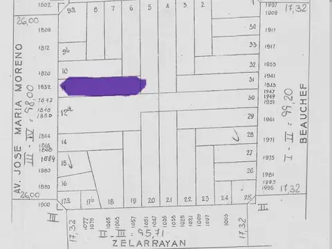 Terreno en Venta de 340,0 m2