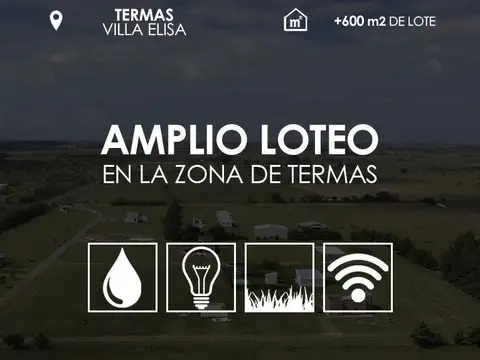 Venta terreno Villa Elisa (ER) en Barrio Privado