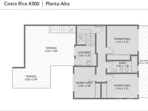 Depto Tipo Casa en Venta de 5 ambientes