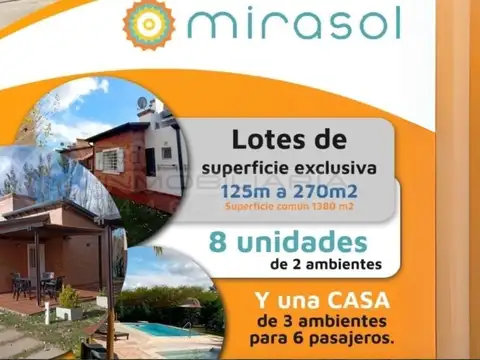 Venta por unidad o en bloque de Complejo Turístico