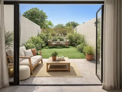 Casa 4 ambientes con 2 baños