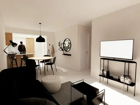 VENTA- Departamento 1 dormitorio en Jujuy 2041, Pichincha Rosario